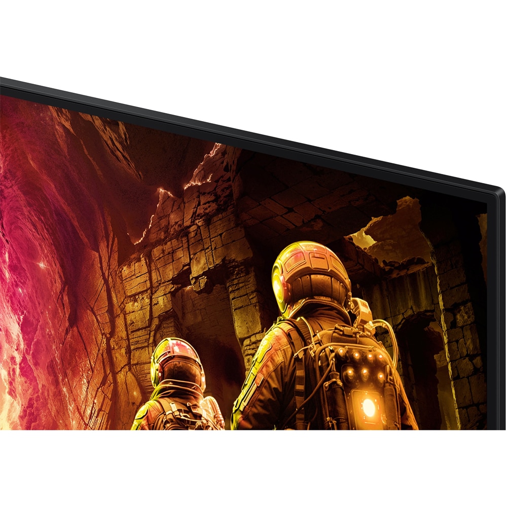Monitor Gaming LED Fast IPS SAMSUNG Odyssey G5 G50F LS32FG502EUXEN, 32", QHD, 180Hz, AMD FreeSync, HDR10, pivot, negru