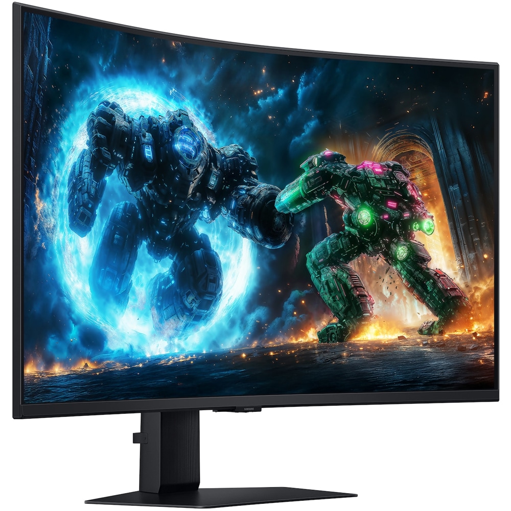 Monitor Gaming curbat LED VA SAMSUNG Odyssey G7 LS37FG750EUXEN, 37" 4K, 165Hz, AMD FreeSync Premium Pro, negru