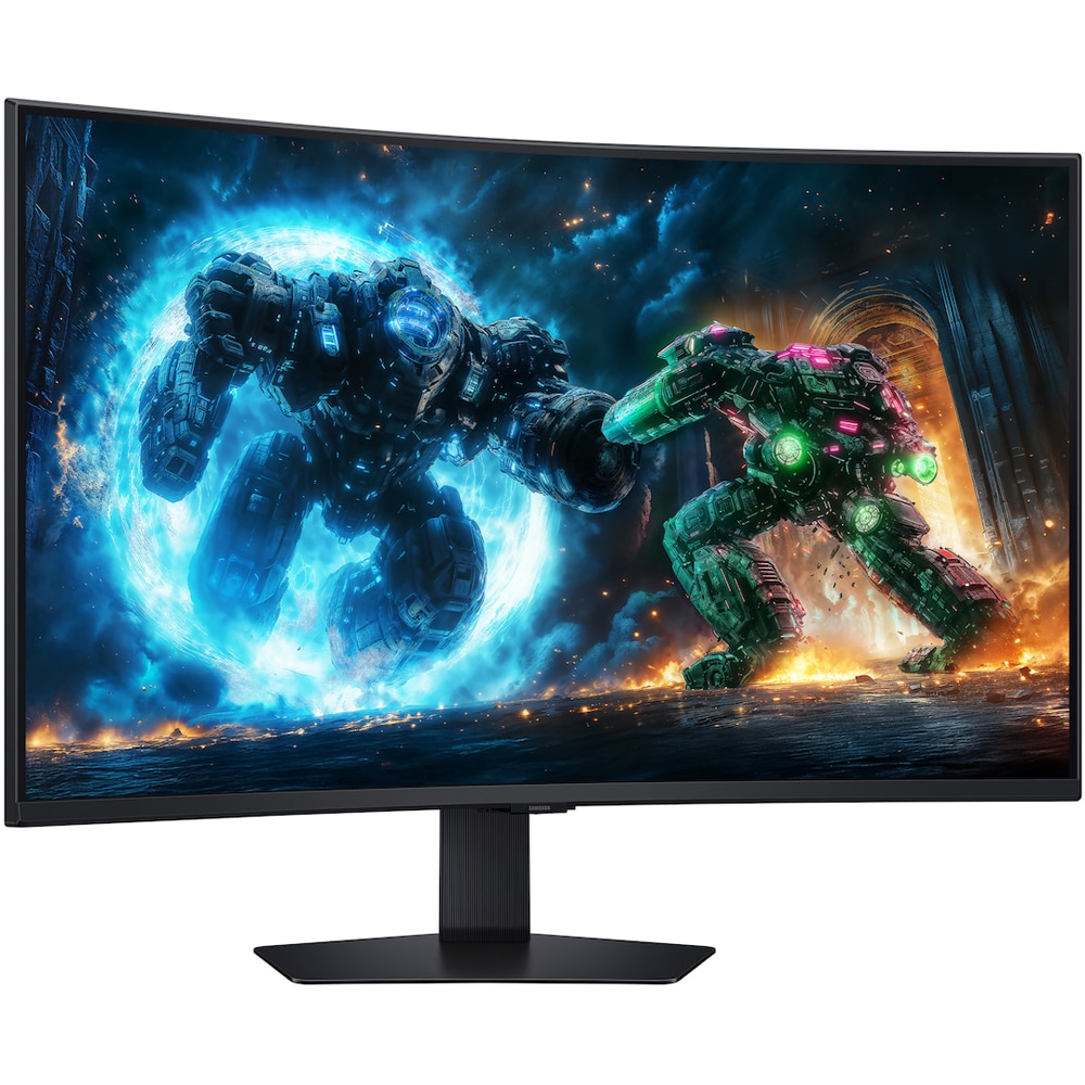 Monitor Gaming curbat LED VA SAMSUNG Odyssey G7 LS37FG750EUXEN, 37" 4K, 165Hz, AMD FreeSync Premium Pro, negru