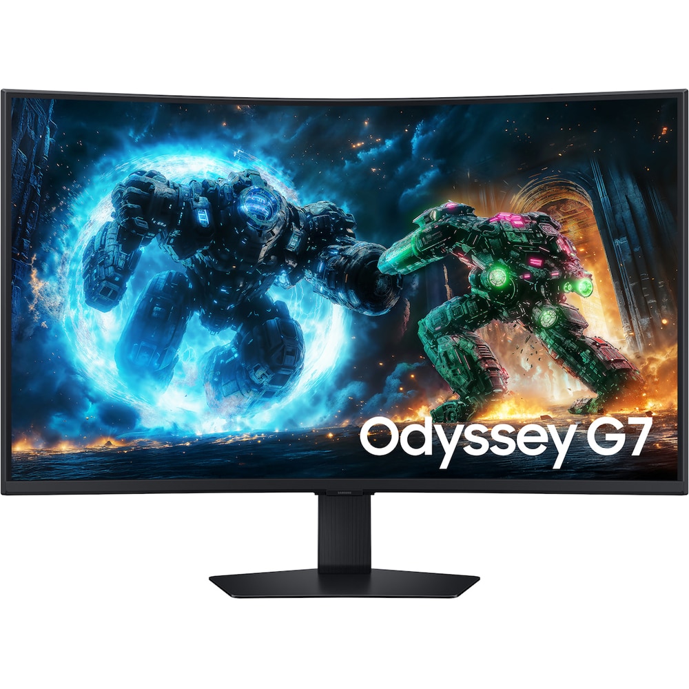 Monitor Gaming curbat LED VA SAMSUNG Odyssey G7 LS37FG750EUXEN, 37" 4K, 165Hz, AMD FreeSync Premium Pro, negru