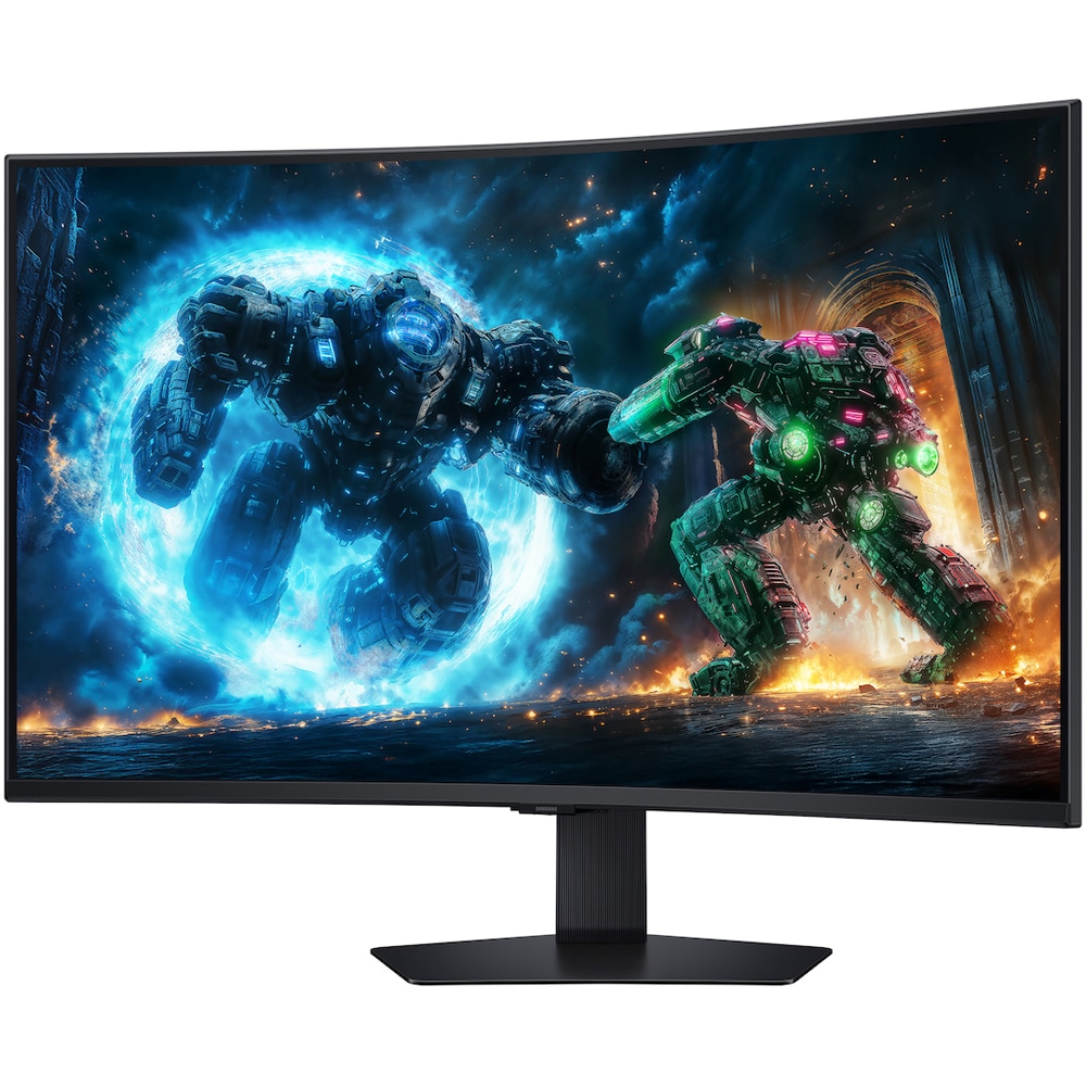 Monitor Gaming curbat LED VA SAMSUNG Odyssey G7 LS37FG750EUXEN, 37" 4K, 165Hz, AMD FreeSync Premium Pro, negru