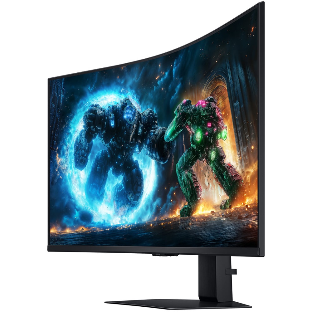 Monitor Gaming curbat LED VA SAMSUNG Odyssey G7 LS37FG750EUXEN, 37" 4K, 165Hz, AMD FreeSync Premium Pro, negru