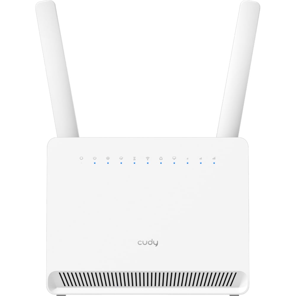 Router Wireless Gigabit CUDY LT15E AX3000, Wi-Fi 6, 4G, Dual-Band 574 + 2402 Mbps, alb