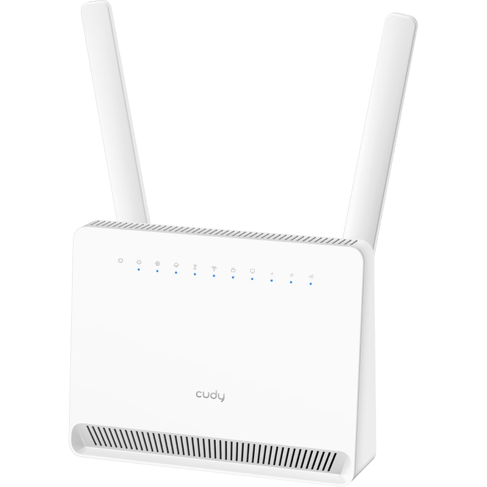 Router Wireless Gigabit CUDY LT15E AX3000, Wi-Fi 6, 4G, Dual-Band 574 + 2402 Mbps, alb