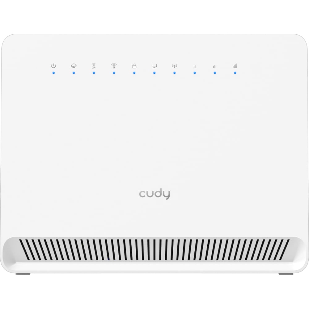 Router Wireless Gigabit CUDY LT500E AC1200, Wi-Fi 5, Dual-Band 300 + 867 Mbps, alb