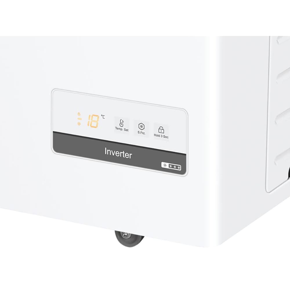 Lada frigorifica HAIER HCE301E, 300 l, H 85 cm, Clasa E, alb