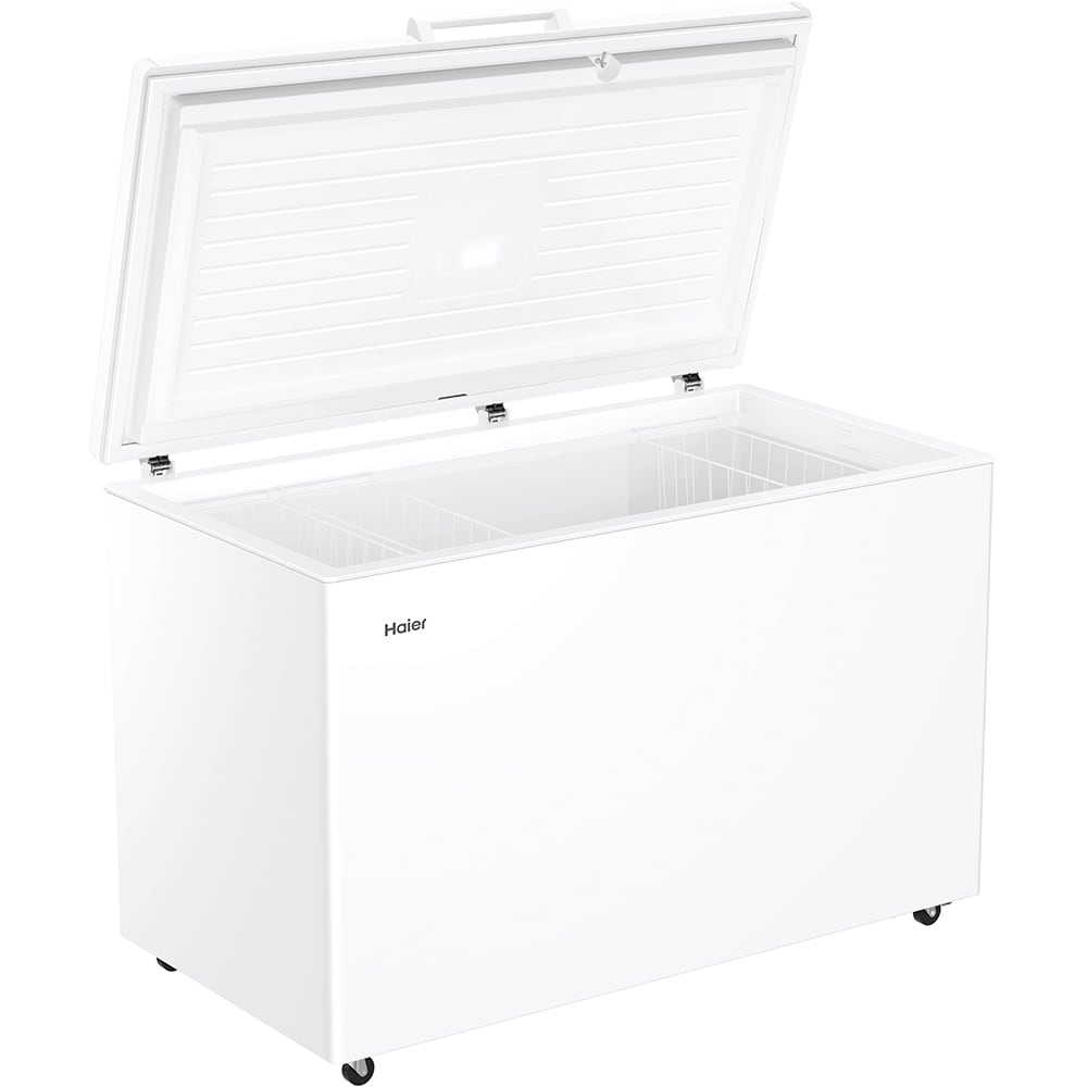 Lada frigorifica HAIER HCE420E, Low Frost, 418 l, H 89 cm, Clasa E, alb