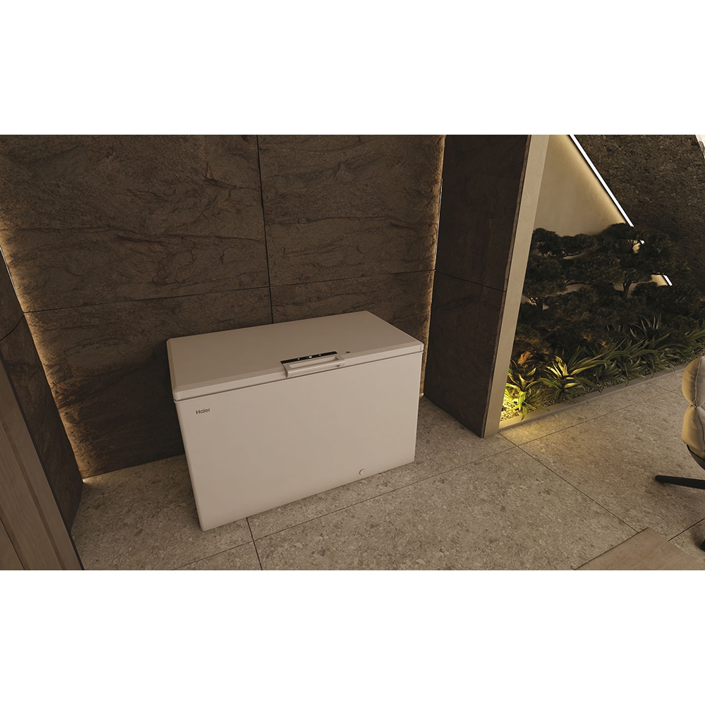 Lada frigorifica HAIER HCE420E, Low Frost, 418 l, H 89 cm, Clasa E, alb