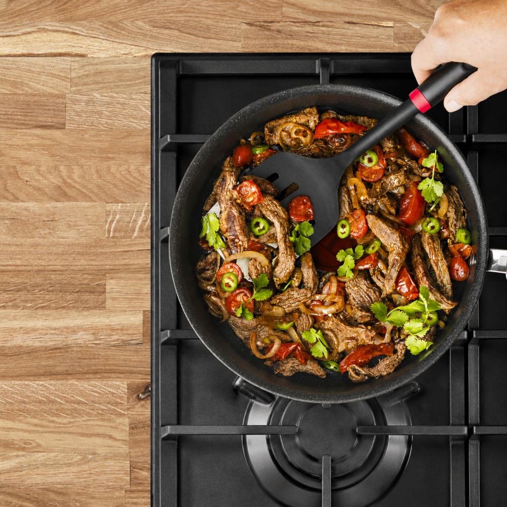 Cratita TEFAL Extra M0003243, 24cm, aluminiu, negru