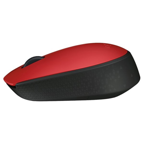 Mouse Wireless LOGITECH M171, 1000 dpi, rosu