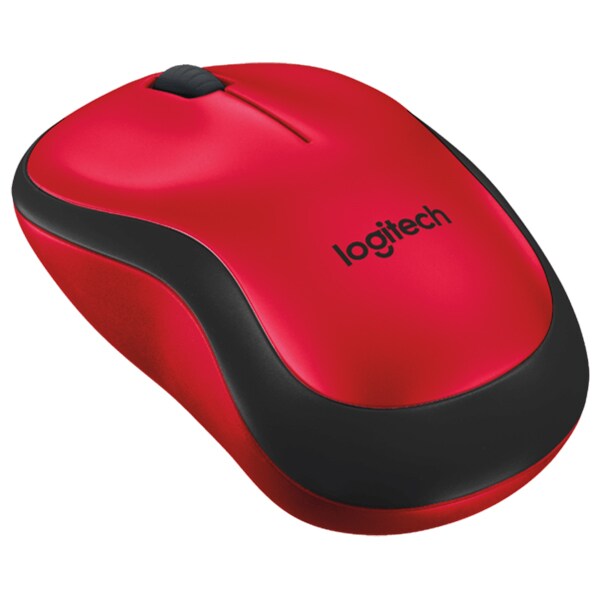 Mouse Wireless LOGITECH M220 Silent, 1000 dpi, rosu