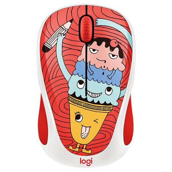 Mouse Wireless LOGITECH M238, 1000 dpi, multicolor