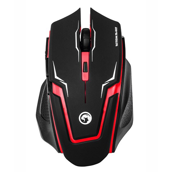 Mouse Gaming MARVO M319, 2400 dpi, negru-rosu