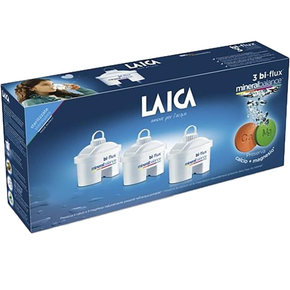 Set filtre LAICA Bi-Flux Mineral Balance M3M, 3 buc, alb