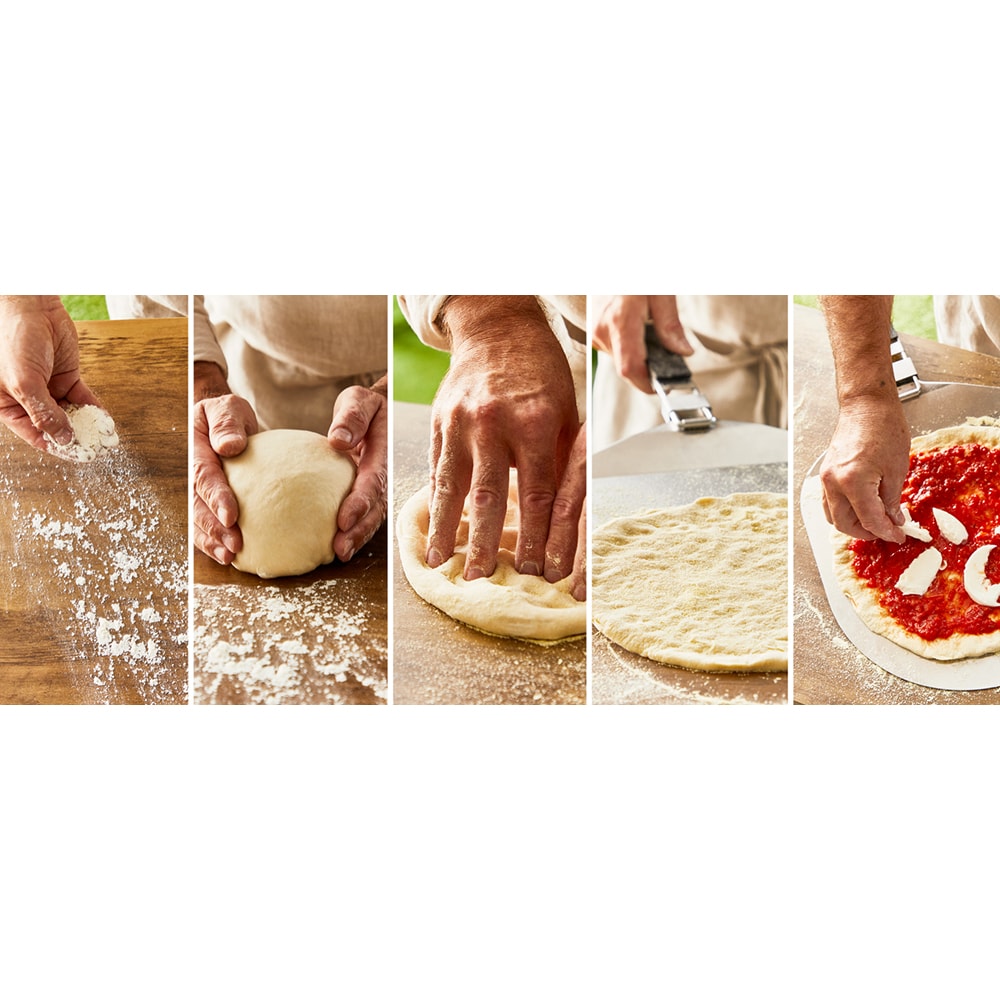 Cuptor cu gaz pentru pizza TEFAL Pizza Pronto JM412010, gri-negru