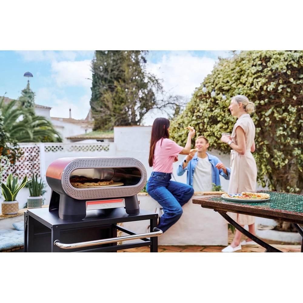 Cuptor electric TEFAL Pizza Pronto JM600TE0, 2600W, maro-argintiu