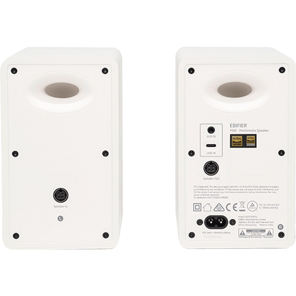 Boxe EDIFIER M60-W, 2.0, 66W, Bluetooth, alb