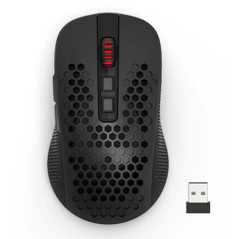 Mouse Gaming Wireless REDRAGON Hana, 8000 dpi, negru