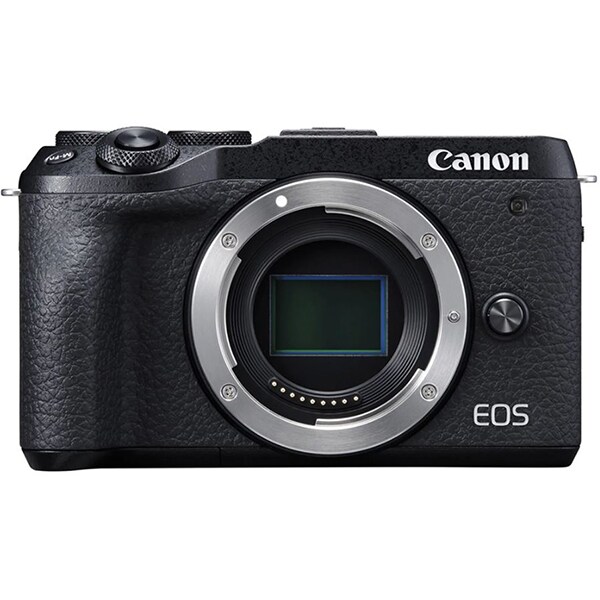 Aparat foto Mirrorless CANON EOS M6 Mark II, 32.5 MP, Wi-Fi, negru, Body