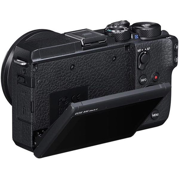 Aparat foto Mirrorless CANON EOS M6 Mark II, 32.5 MP, Wi-Fi, negru, Body