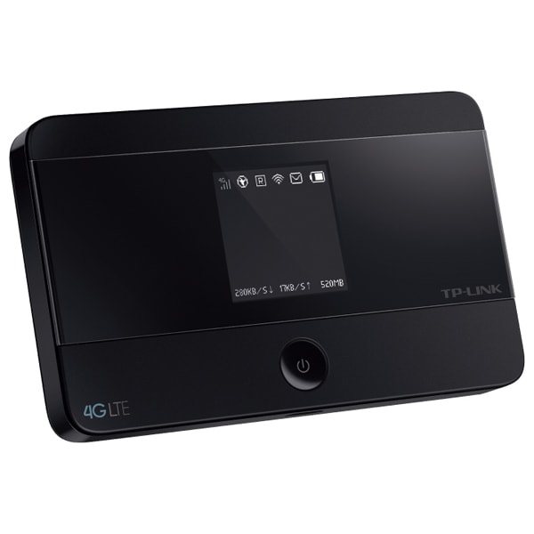 Router Wireless 3G/4G TP-LINK M7350, SIM+microSD, portabil, negru