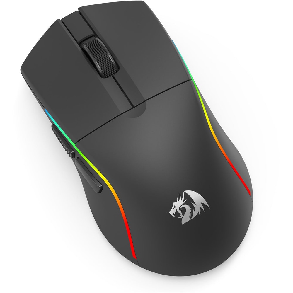 Mouse Gaming Wireless REDRAGON Deicide Pro, 26000 dpi, negru