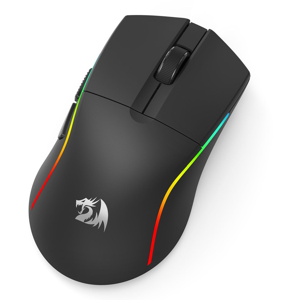 Mouse Gaming Wireless REDRAGON Deicide Pro, 26000 dpi, negru