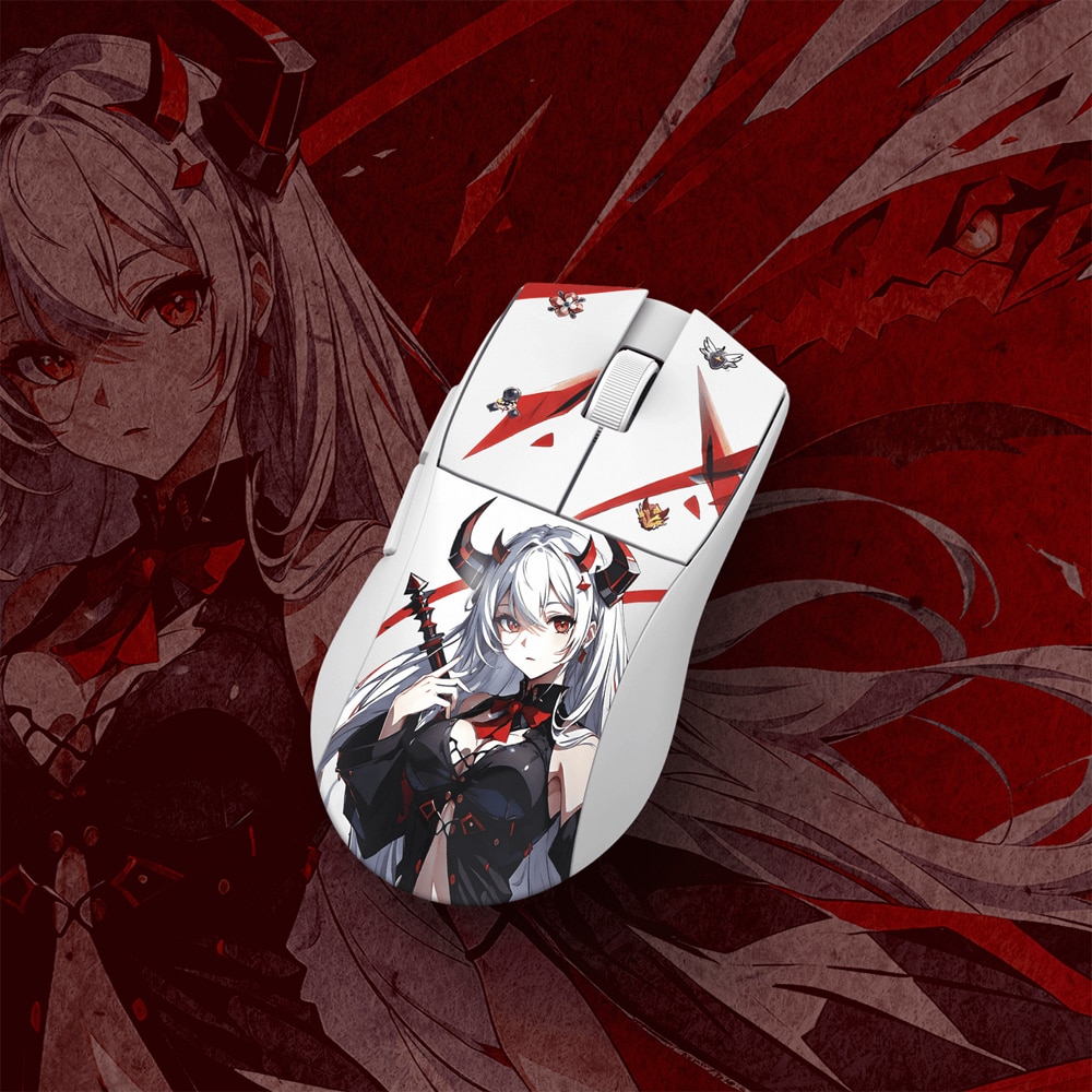 Mouse Gaming Wireless REDRAGON K1ng M916 Pro, 26000 dpi, alb