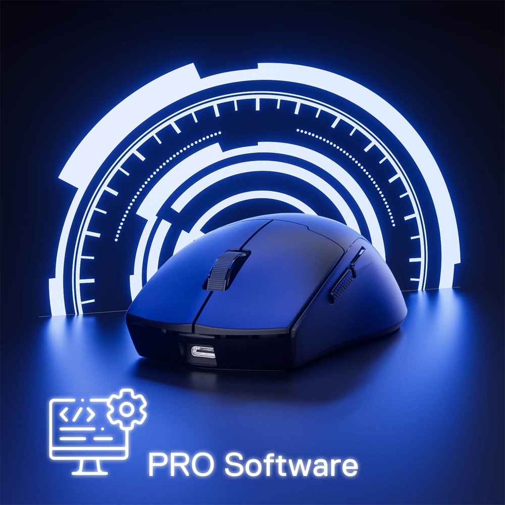 Mouse Gaming Wireless REDRAGON K1ng Max M918 Pro, 26000 dpi, negru