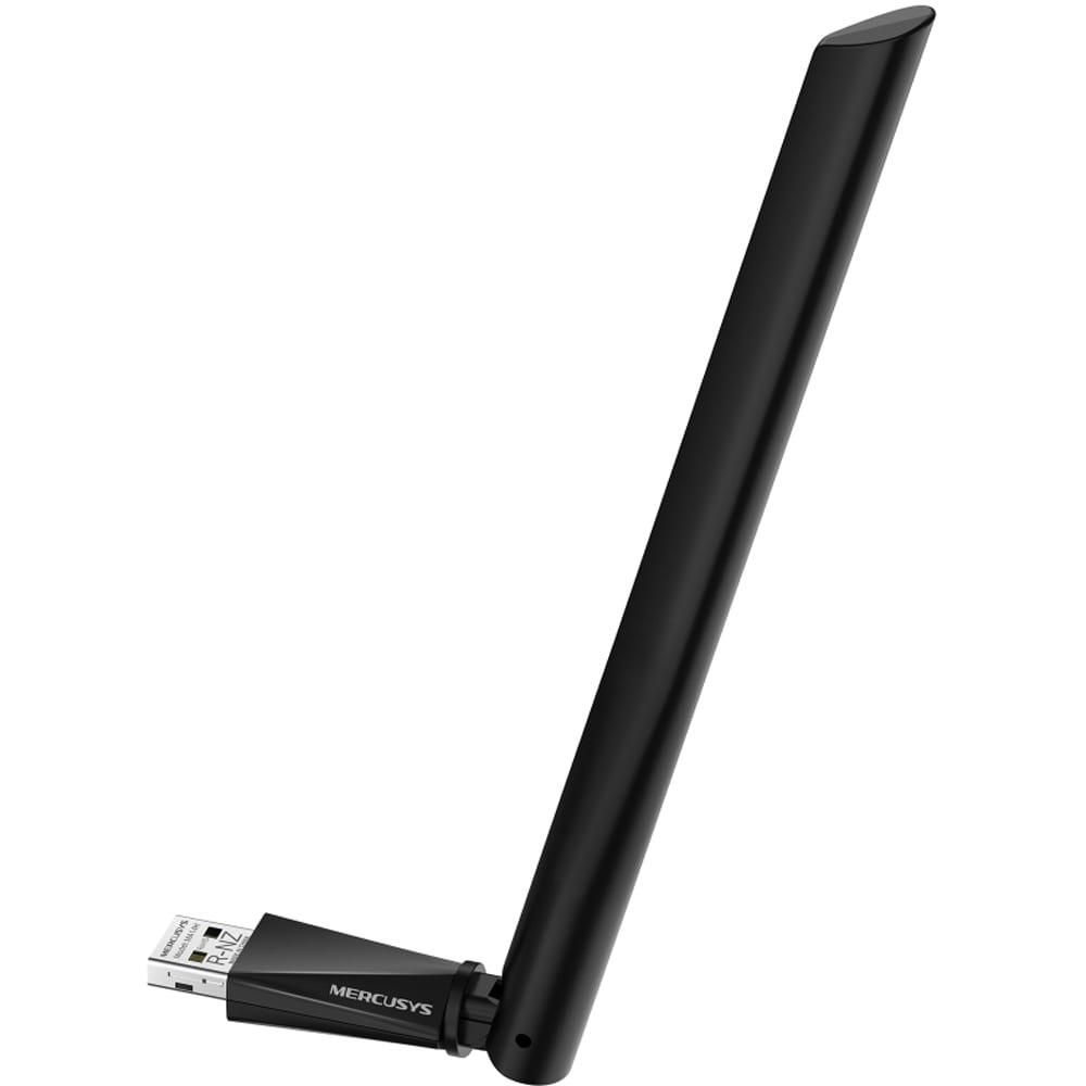 Adaptor USB Wireless MERCUSYS MA14H High-Gain AC1300, 287 Mbps, negru