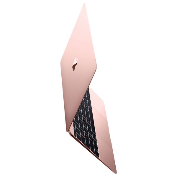 Laptop APPLE MacBook 12" Retina Display mnym2ro/a, Intel® Core™ m3 pana la 3.0GHz, 8GB, 256GB, Intel HD Graphics 615, MacOS Sierra, Rose Gold - Tastatura layout RO