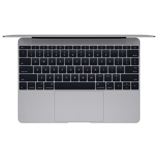 Laptop APPLE MacBook 12" Retina Display mnyj2ze/a, Intel Core i5 pana la 3.2GHz, 8GB, 512GB, Intel HD Graphics 615, MacOS Sierra, Silver - Tastatura layout INT