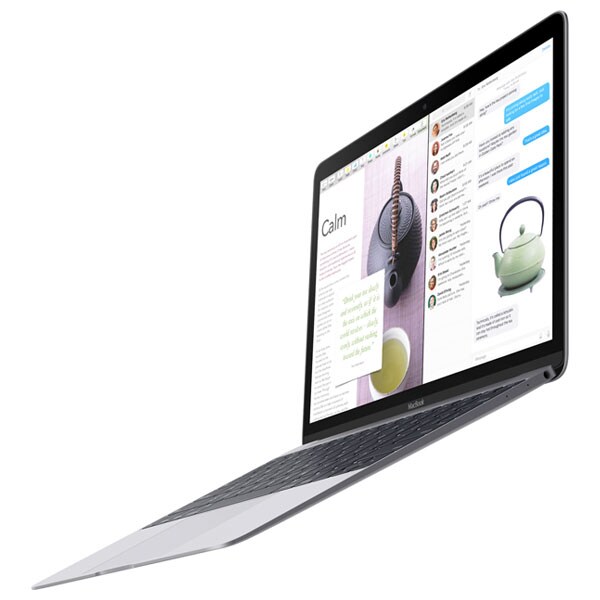 Laptop APPLE MacBook 12" Retina Display mnyh2ro/a, Intel Core m3 pana la 3.0GHz, 8GB, 256GB, Intel HD Graphics 615, MacOS Sierra, Silver - Tastatura layout RO