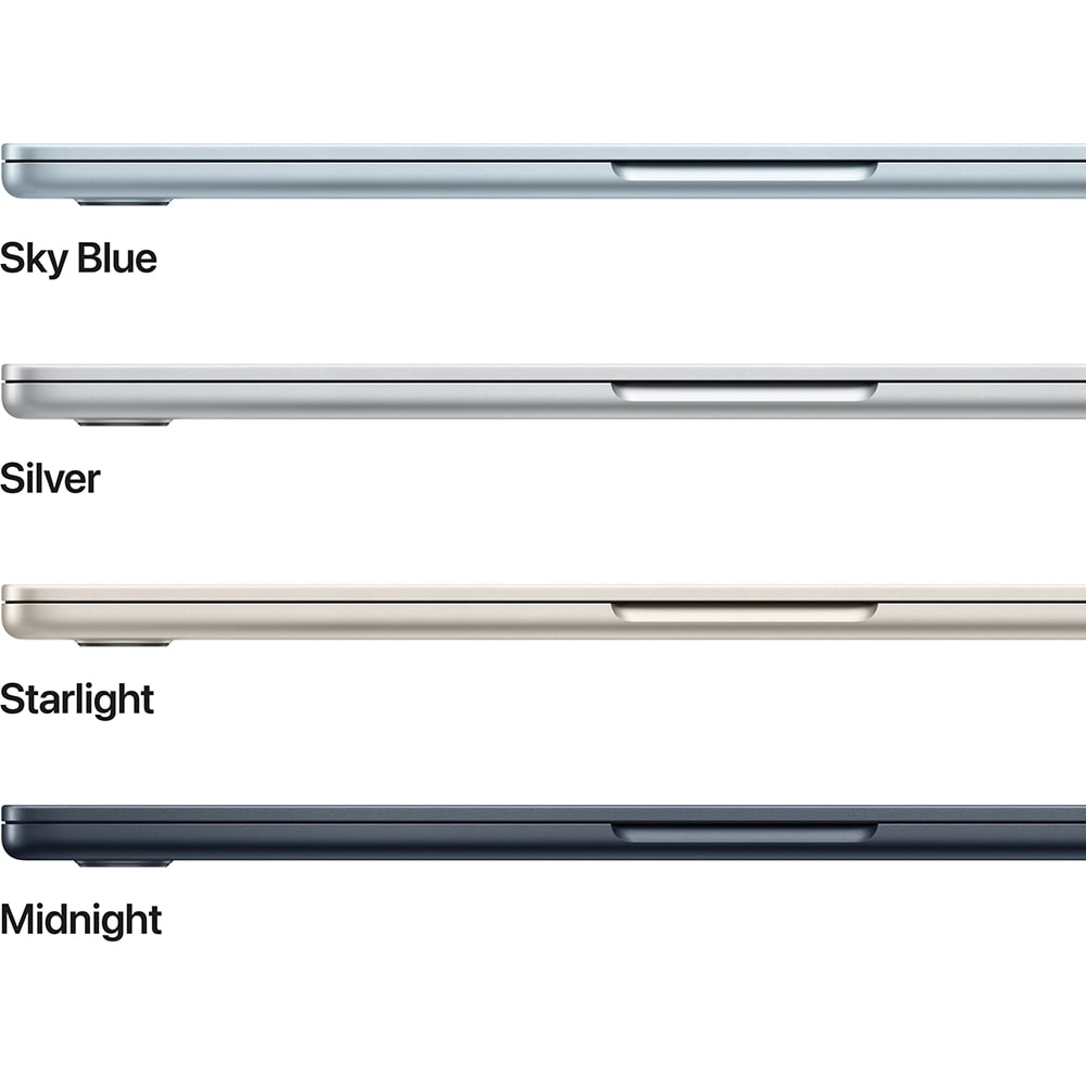 Laptop APPLE MacBook Air 13 mc654ro/a, Apple M4, 13.6" Retina Display, 24GB, SSD 512GB, 10-core GPU, macOS Sequoia, Silver, Tastatura layout INT, Manual RO