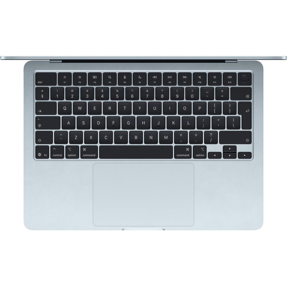 Laptop APPLE MacBook Air 13 mdhh4ro/a, Apple M5 10-core CPU, 13.6" Retina Display, 16GB, SSD 512GB, 8-core GPU, macOS Sequoia, Sky Blue, Tastatura layout INT