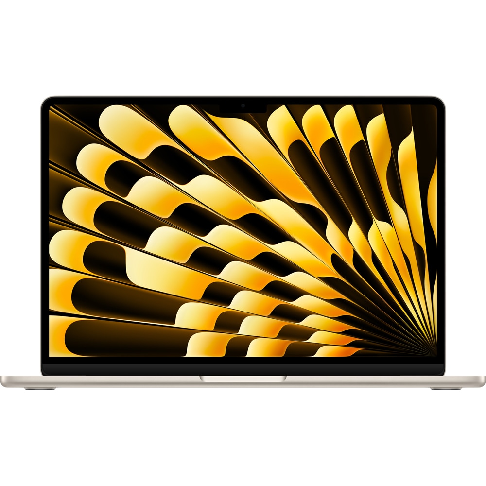 Laptop APPLE MacBook Air 13 mdhd4ro/a, Apple M5 10-core CPU, 13.6" Retina Display, 24GB, SSD 1TB, 10-core GPU, macOS Sequoia, Starlight, Tastatura layout INT