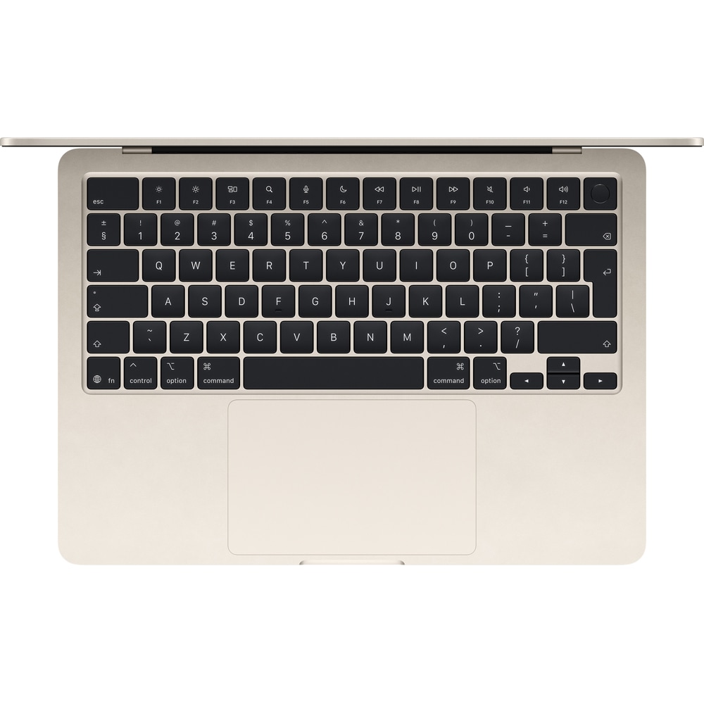 Laptop APPLE MacBook Air 13 mdhd4ro/a, Apple M5 10-core CPU, 13.6" Retina Display, 24GB, SSD 1TB, 10-core GPU, macOS Sequoia, Starlight, Tastatura layout INT