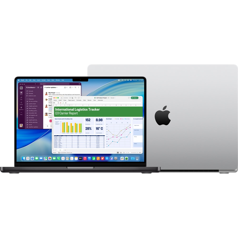Laptop APPLE MacBook Pro 14 mgdp4ro/a, Apple M5 Pro 18-core CPU, 14.2" Liquid Retina XDR, 24GB, SSD 2TB, 20-core GPU, macOS Sequoia, Silver - Tastatura layout INT