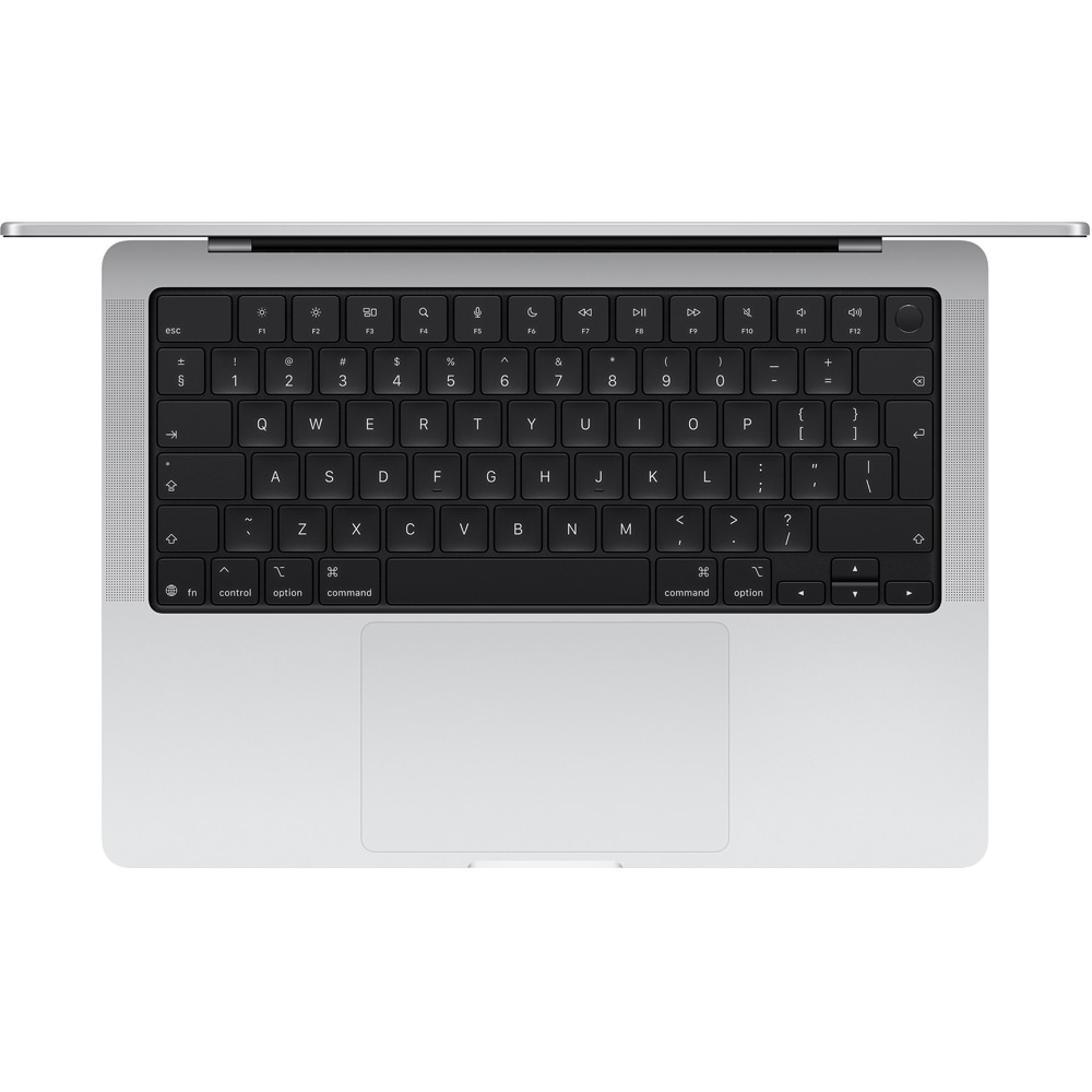 Laptop APPLE MacBook Pro 14 mde44ze/a, Apple M5, 14.2" Liquid Retina XDR, 16GB, SSD 512GB, 10-core GPU, macOS Sequoia, Silver - Tastatura layout INT