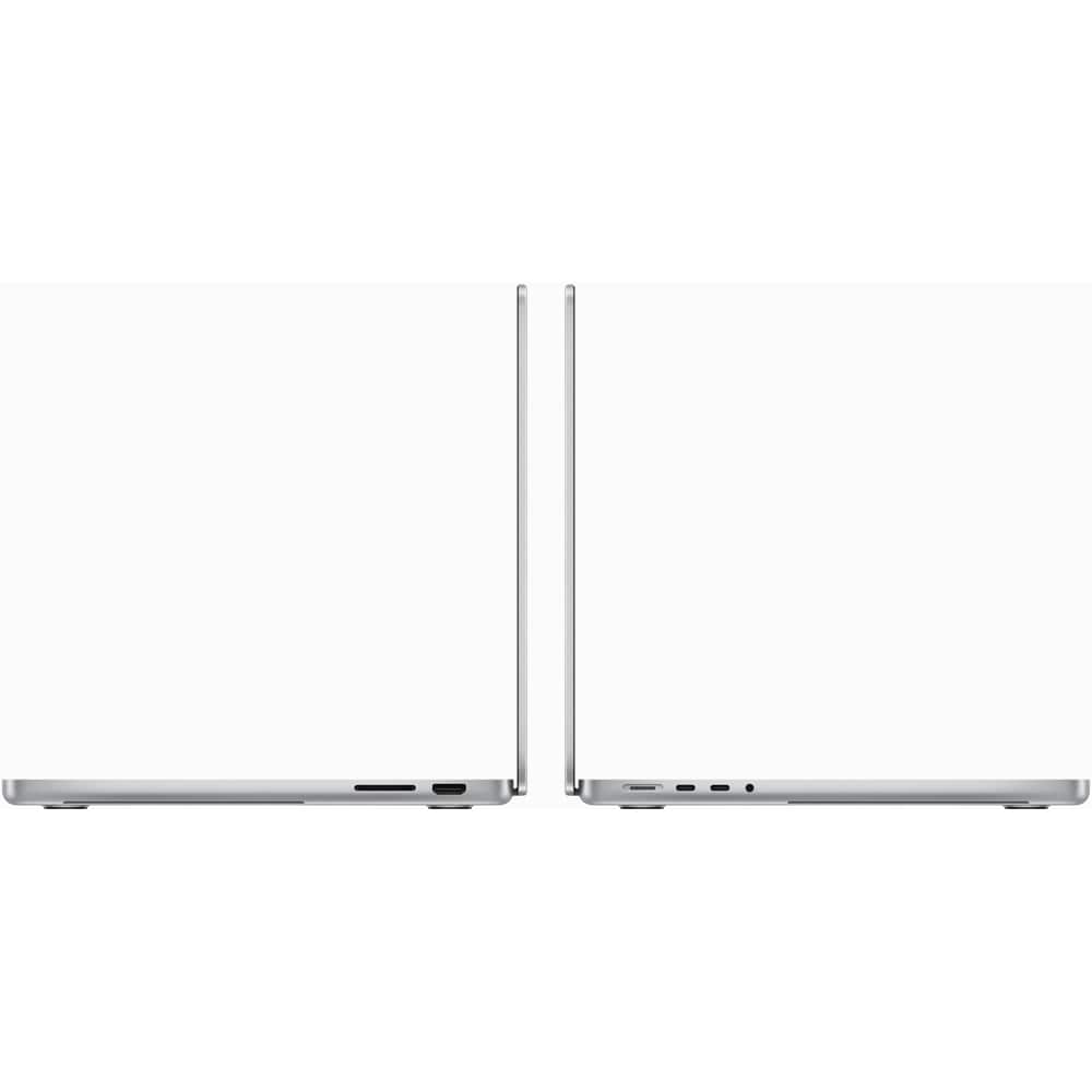 Laptop APPLE MacBook Pro 14 mr7j3ro/a, Apple M3, 14.2" Liquid Retina XDR, 8GB, SSD 512GB, 10-core GPU, macOS Sonoma, Silver - Tastatura layout INT