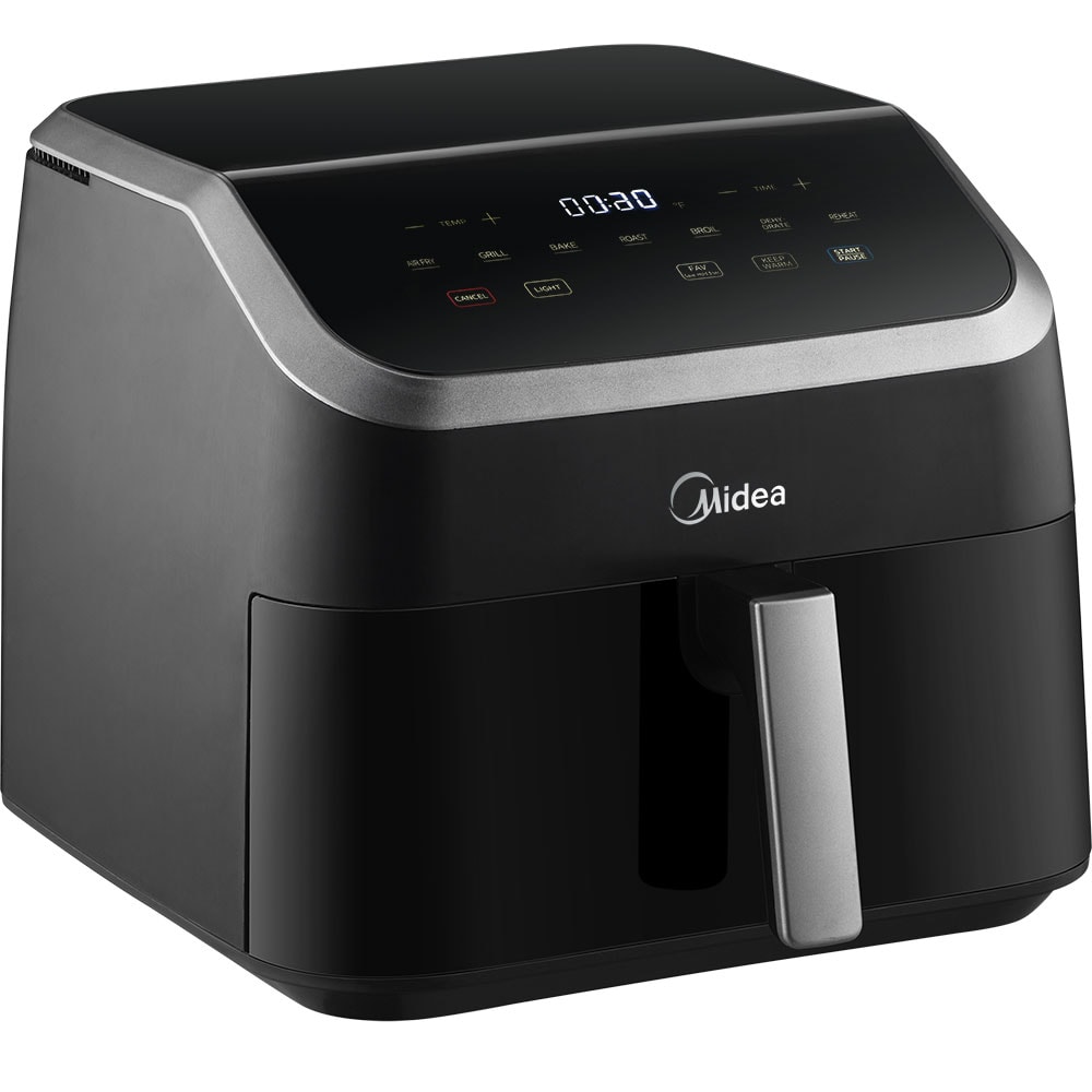 Friteuza cu aer cald MIDEA MAD85000ADK, 2.6kg, 9l, 2200W, negru-argintiu