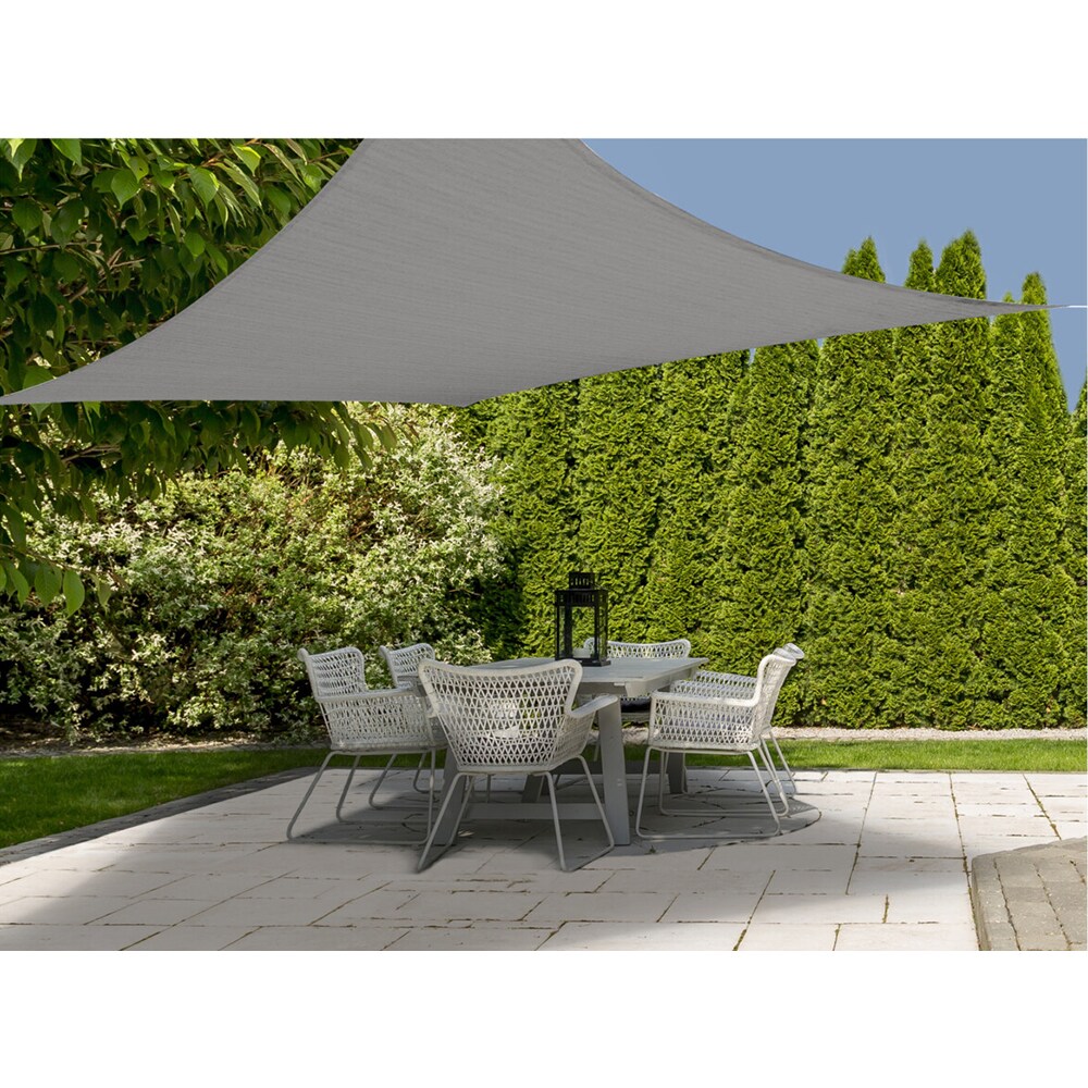 Copertina terasa AMBIANCE Square M, poliester, 300 x 300 cm, gri