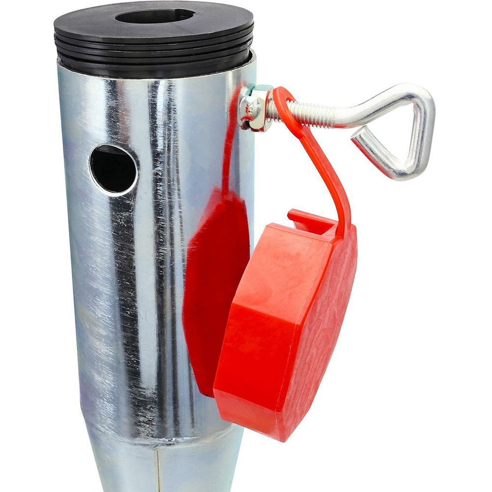 Suport umbrela KI, metal, 65 x 57 cm, argintiu