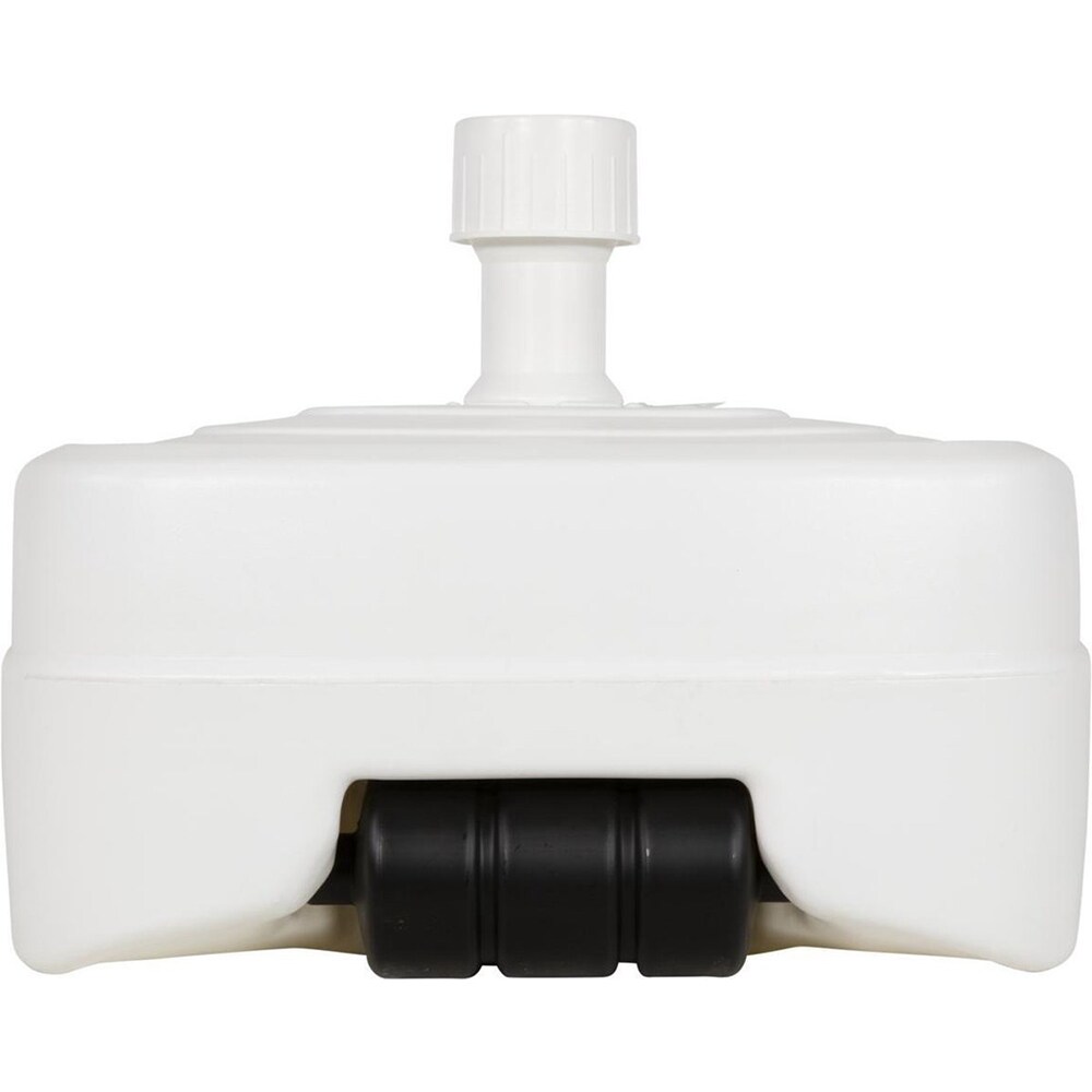 Suport umbrela KI, polipropilena, 47 x 47 x 23.5 cm, alb