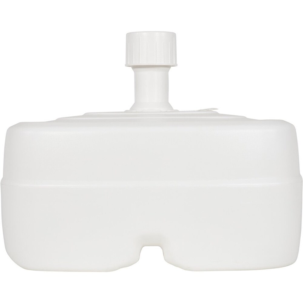 Suport umbrela KI, polipropilena, 47 x 47 x 23.5 cm, alb