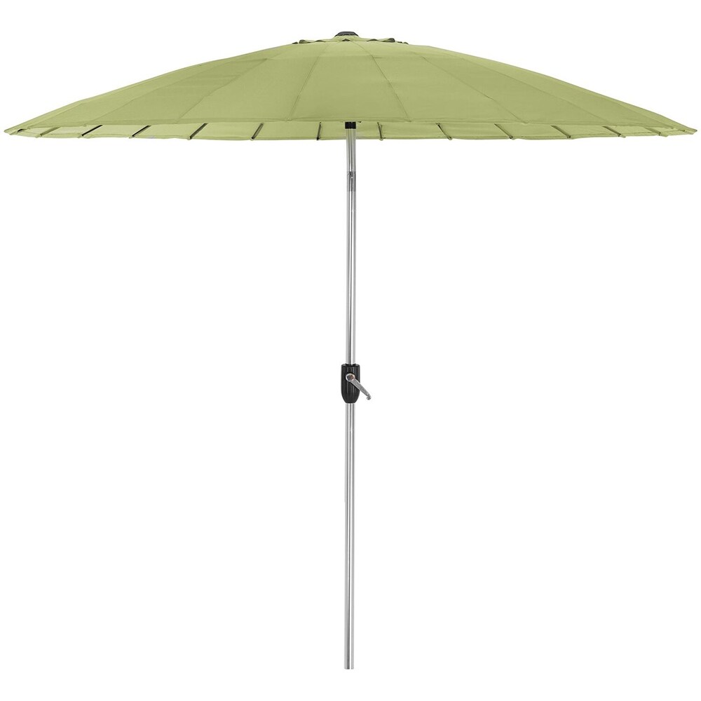 Umbrela terasa AMBIANCE Shanghai, metal, 270 x 245 cm, verde