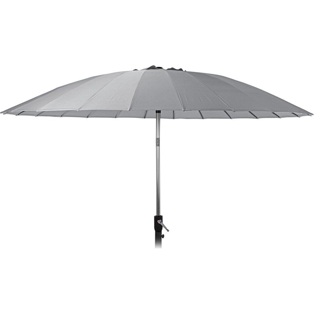 Umbrela terasa AMBIANCE Shanghai, metal, 270 x 245 cm, gri deschis