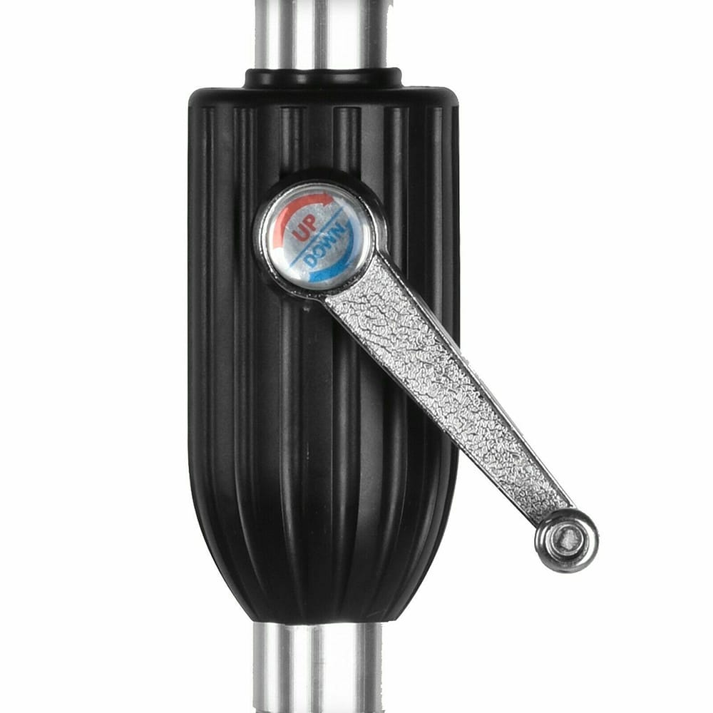 Umbrela terasa AMBIANCE Shanghai, metal, 270 x 245 cm, gri deschis