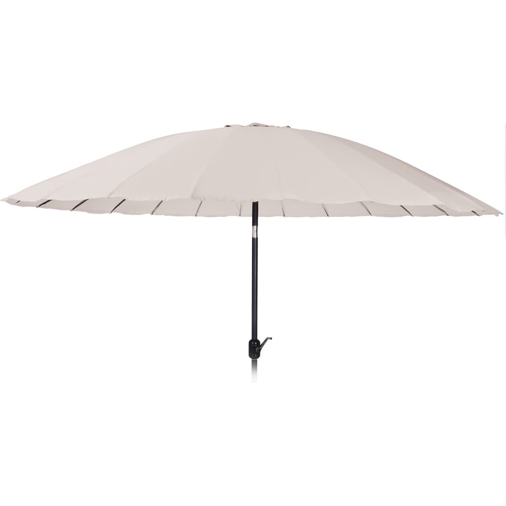 Umbrela terasa AMBIANCE Shanghai, aluminiu, 325 x 255 cm, crem