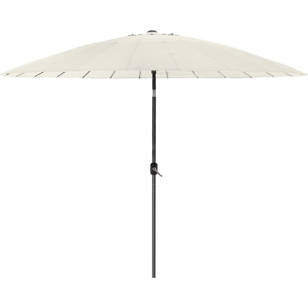 Umbrela terasa AMBIANCE Shanghai, aluminiu, 325 x 255 cm, crem